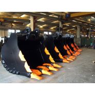 Godet carrière pour pelle jusqu'à 120 tonnes_1