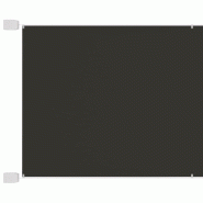Helloshop26 - Auvent vertical 140 x 270 cm tissu oxford anthracite 02_0007491 - vert polyester 3000394182723