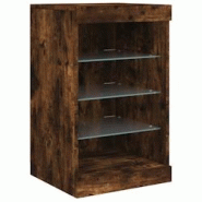 Helloshop26 - Buffet bahut commode armoire meuble de rangement organisateur cuisine salle de séjour salon avec lumières LED 41 x 37 02_0029886 - 300 Helloshop26 - Buffet bahut commode armoire meuble de rangement organisateur cuisine salle de séjour salon avec lumières LED 41 x 37 02_0029886 - 300