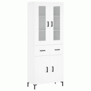 Helloshop26 - Buffet bahut commode armoire meuble de rangement organisateur cuisine salle de séjour salon haut 69,5 x 34 x 180 cm 02_0032749 - 300021 Helloshop26 - Buffet bahut commode armoire meuble de rangement organisateur cuisine salle de séjour salon haut 69,5 x 34 x 180 cm 02_0032749 - 300021