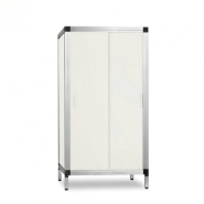 Kit bonanza blanc bench - armoire de culture rigide g-tools - modèle mini 0.35m2 (119x61x61)
