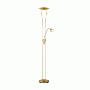 Lampadaire 1xLED, 19W, 2200lm, Laiton Mat - Trio - Arizona - doré 4017807244724