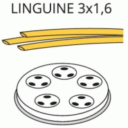 Matrice pour machine à pâtes - LINGUINE - Ø 3 mm et 4 mm  | Fimar - PF80E & MPF8N_0