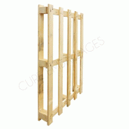 Palette standard légère - 1200 X 800 LG 3 semelles - 5 planches - Disponible en recyclée ou neuve Palette standard légère - 1200 X 800 LG 3 semelles - 5 planches - Disponible en recyclée ou neuve