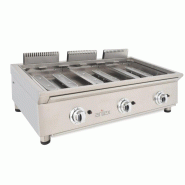 Plancha gaz modulaire FLEXI Ligne 600 - 6 brûleurs - 100 cm - 17,4 kW | Arilex 3MB