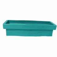 Plast&ampamp#039Up Rotomoulage Jardinière apparence pierre avec réserve d'eau 70l - MENTHEFRAICHE - bleu 0750122560516 Plast&ampamp#039Up Rotomoulage Jardinière apparence pierre avec réserve d'eau 70l - MENTHEFRAICHE - bleu 0750122560516