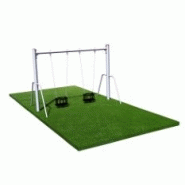 Portique de jeu 2 assises bébé - pneo nb - crea equipements Portique de jeu 2 assises bébé - pneo nb - crea equipements
