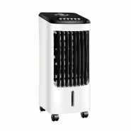 Rafraichisseur d'air portable évaporatif 80W Réservoir 3L + 2 pains de glaces inclus Minuterie 7h Refroidisseur d'air Jocca - blanc 8435253569424