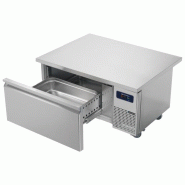 Soubassement réfrigéré inox 1 tiroir gn 2/1 h150 mm - température -... - PBNA0080/900