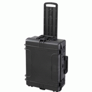 Valise de protection étanche avec trolley dim. Int. 538x405x190