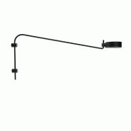 Zafferano SUPER O Applique LED avec bras Noir rechargeable et dimmable - noir 8058945338018