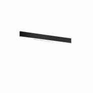 Applique murale LED 16 W en aluminium noir avec température de couleur réglable (3000 K/4000 K/6000 K) pour un éclairage moderne et élégant - Per