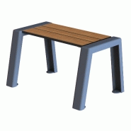 Banc public en bois buton industries bai 90 Banc public en bois buton industries bai 90