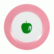 Benetton - Service de vaisselle 4 pièces en porcelaine rose - multicolore porcelaine BE461