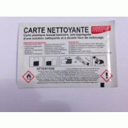 Carte nettoyante tete thermique