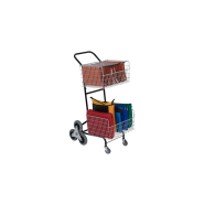 Chariot courrier 2 paniers roues étoiles - Référence : TR15 2PA R6 Chariot courrier 2 paniers roues étoiles - Référence : TR15 2PA R6