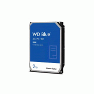 HDD WD Blue 2 To/8,9/600/72 Sata III 256 Mo (D) - argenté WD20EZBX
