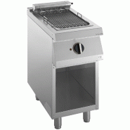 KBS Gastrotechnik KBS Vaporgrill électrique 4,8 Kw Bassin d'eau et robinet de vidange, soubassement ouvert - 4059395096347