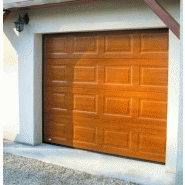Porte de garage sectionnelle / motorisée / ouverture plafond / isolation thermique