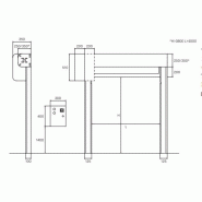 Porte rapide Smart - enroulement vertical - PVC flexible auto-réparable - 8000 x 8000 mm_1
