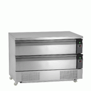 Soubassement réfrigéré UD2-3 Uni-Tiroir GN2/1 pces Inox TEFCOLD