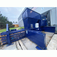 Presse à Balles Horizontale Automatique SPH-50 - 50T de Compression - 4,8T - Débit Volumique 80 m³/h à Vide