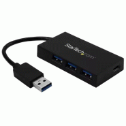 StarTech Hub USB 3.0 4 Ports - Hub USB Type-A avec 1x