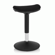 Tabouret / Aide à la position debout BALANCE SIT I B Tissu noir hjh OFFICE - noir polyester 830094