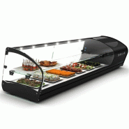 Vitrine réfrigérée à tapas SHARK - 2 niveaux - Cuve plane - 1680 mm - SK28P | Sayl Barcelona