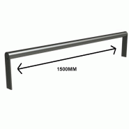 Barre accroche moto galva – 1500mm - 8204104