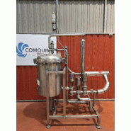 Cuve verticale ceisa acier inoxydable 304 200 litres - référence                        :                         c13987