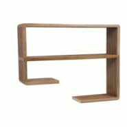 Etagère murale Calopsite 90 cm - Marron Autre Bois Amadeus 90x21 cm - marron Bois massif 3520071971124 Etagère murale Calopsite 90 cm - Marron Autre Bois Amadeus 90x21 cm - marron Bois massif 3520071971124