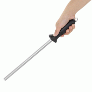 Fusil à aiguiser diamanté PRO pour usage intensif (L)305 mm, avec crochet de suspension