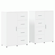 Helloshop26 - Buffet bahut commode armoire meuble de rangement organisateur cuisine salle de séjour salons lot de 2 60 x 31 x 84 cm 02_0036679 - 3000 Helloshop26 - Buffet bahut commode armoire meuble de rangement organisateur cuisine salle de séjour salons lot de 2 60 x 31 x 84 cm 02_0036679 - 3000