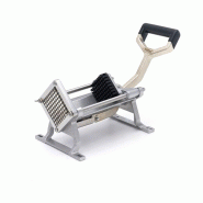 Maxima - 9307100 Coupe-frites professionnel horizontal manuel, structure en acier inoxydable et aluminium, lames remplaçables, 44x25x33 cm - 9307100_0