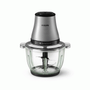 PHILIPS mini hachoir bol verre 2l 500w silver HR1503/00 - gris 8720389066580 PHILIPS mini hachoir bol verre 2l 500w silver HR1503/00 - gris 8720389066580