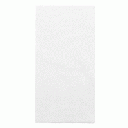 Serviette spunlace blanc 1/8 50x50cm - par 400