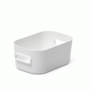 SmartStore Boîte de rangement COMPACT M, 5,3 litres, blanc - blanc plastique 6411760108105