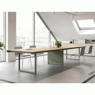 Table de réunion Be.1 XL - grande dimension - bois - pas cher - 440x125 cm