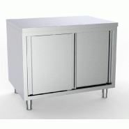 600 plan de travail portes coulisstantes 2000l 7333.0210 COMBISTEEL