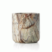 Bazar Bizar Cache-pot en marbre 10x10x10 cm vert bidasar - multicolore pierre INDU020Gr Bazar Bizar Cache-pot en marbre 10x10x10 cm vert bidasar - multicolore pierre INDU020Gr