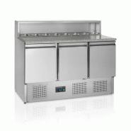 Comptoir pizza gn1/1 saladette premium inox 304 - PPT930