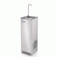 Fontaine à eau sur pied en acier inoxydable - Grand col de cygne - Réfrigération 50 L/h Fontaine à eau sur pied en acier inoxydable - Grand col de cygne - Réfrigération 50 L/h