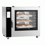 Four mixte à vapeur 7 x GN 1/1 ou (L)600 x (P)400 mm, sans fonction auto nettoyage, Silversteam2, 9600 W, 400 V - TRI