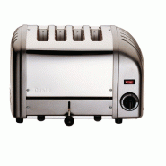 Grille-pain professionnel 4 ou 6 tranches - minuterie, levier d'éjection et multiples coloris Grille-pain professionnel 4 ou 6 tranches - minuterie, levier d'éjection et multiples coloris