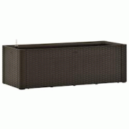 Helloshop26 - Jardinière lit surélevé plantes fleurs jardin avec système d'arrosage 100 x 43 x 33 cm moka 02_0001161 - 3000075211537 Helloshop26 - Jardinière lit surélevé plantes fleurs jardin avec système d'arrosage 100 x 43 x 33 cm moka 02_0001161 - 3000075211537