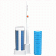 Joybos – Système de nettoyage WC jetable avec recharge - blanc plastique JOB064