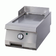 Maxima Heavy Duty plaque de gril - lisse - unité simple - profondeur 70 cm - électrique – 40 × 70 × 28 cm – 4500 W - AKS-09395052 Maxima Heavy Duty plaque de gril - lisse - unité simple - profondeur 70 cm - électrique – 40 × 70 × 28 cm – 4500 W - AKS-09395052