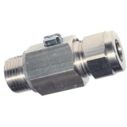 Mini vanne a sphere male (raccordement flexible) sferaco - 3/8-12_0