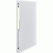 Oxford Lot de 12 Classeur 2nd Life A4, 4 ann. Ø15, dos 20mm, en polypro recyclé incolore - 400059561